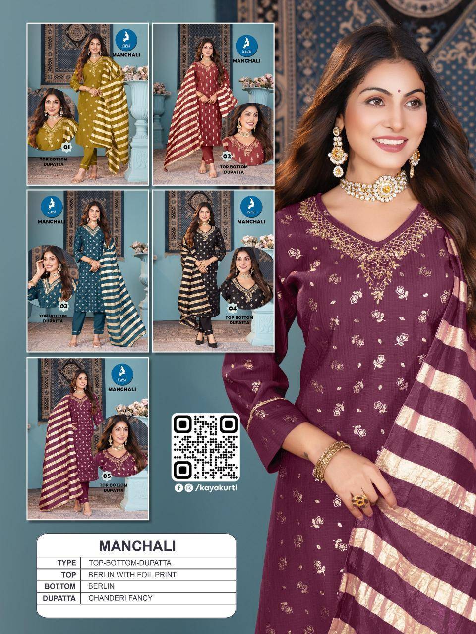 Kaya manchali straight branded kurtis wholesale